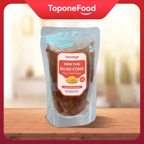 Mắm thái đu đủ cọng túi 200g