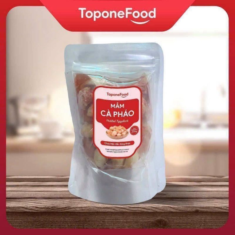 Mắm cà pháo tỏi ớt giòn ngon, đậm vị, cực bắt cơm 2 Mắm cà pháo giòn ngon chuẩn vị quê